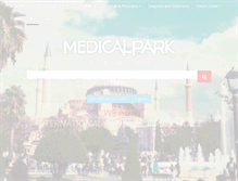 Tablet Screenshot of medicalparkinternational.com